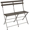 Image de Fermob - Banquette pliante Bistro - Marron - Acier - Designer Studio Fermob