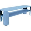 Image de Fermob - Table basse Bebop - Bleu - Aluminium - Designer Tristan Lohner