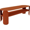 Image de Fermob - Table basse Bebop - Orange - Aluminium - Designer Tristan Lohner
