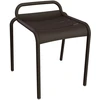 Image de Fermob - Tabouret empilable Luxembourg - Marron - Aluminium peint - Designer Frédéric Sofia