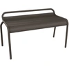 Image de Fermob - Banc empilable Luxembourg - Marron - Aluminium - Designer Frédéric Sofia