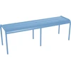 Image de Fermob - Banc Luxembourg - Bleu - Aluminium - Designer Frédéric Sofia