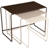 Image de Fermob - Tables gigognes Oulala - Beige - Acier - Designer Studio Fermob