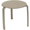 Image de Fermob - Table d'appoint Alizé - Beige - Aluminium - Designer Pascal Mourgue