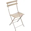 Image de Fermob - Chaise pliante Bistro - Beige - Acier laqué - Designer Studio Fermob