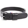 Image de Collier double épaisseur vachette pour chien Martin Sellier 20/45 Noir TU 3002824