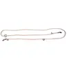 Image de Laisse pour chien multi-position nylon Martin Sellier Beige 9 mm 3005880