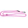 Image de Laisse pour chien multi-position nylon Martin Sellier Rose 9 mm 3005911