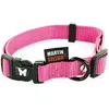 Image de Collier réglable nylon pour chien Martin Sellier 10-20/30 Rose XS 3005939