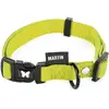 Image de Collier pour chien nylon réglable classique Martin Sellier S Vert 16x30/45 cm 3005942