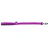 Image de Laisse pour chien classic double nylon Martin Sellier L Violet 25/120 cm 3006544