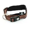 Image de Collier pour chien nylon réglable Arka Haok S Marron 15x30-35 cm 3008015