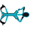 Image de Harnais pour chien nylon Martin Sellier Ccross Turquoise 2XL 3008541