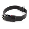 Image de Collier pour chien en cuir bicolore Martin Sellier 499 Noir 25/37/45 cm 3007040