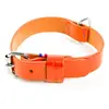 Image de Collier pour chien en cuir bicolore Martin Sellier 499 Orange 25/37/45 cm 3007041