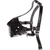 Image de Muselière pour chien cordon cuir Martin Sellier Amstaff Noir Taille 2 3007058