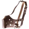 Image de Muselière pour chien cordon cuir Martin Sellier Rottweiler Marron Taille 2 3007064