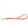 Image de Laisse pour chien en cuir bicolore Martin Sellier 499 Orange 14/100 cm 3007083