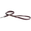 Image de Laisse pour chien en cuir multi bicolore Martin Sellier 499 Marron 18/200 cm 3007100