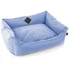 Image de Panier pour chien croisette Martin Sellier Domino Bleu 60 cm 3004194