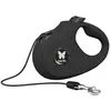 Image de Laisse pour chien cordon Martin Sellier Instinct M Noir 5 m 3008121