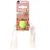 Image de Balle pour chien et corde Martin Sellier Rubb'n Dental Vert M 3008813