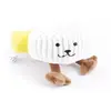 Image de Peluche pour chien camembert Martin Sellier Blanc TU 3009658