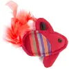 Image de Jouet peluche pour chat poisson volant Martin Sellier Rouge TU 3009981