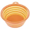 Image de Gamelle pour chien en silicone Martin Sellier Orange 350 ml 3002282