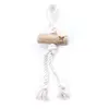 Image de Jouet pour chien bois corde poignée 2 cores Martin Sellier Expresso Beige TU 3003509