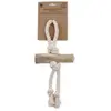 Image de Jouet pour chien bois poignée 2 cordes Martin Sellier Lungo Beige TU 3003514