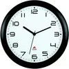 Image de Alba Horloge murale Hornew à quartz - Diamètre 30 cm - Noir