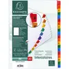 Image de Exacompta Intercalaires alphabétique carte blanche 170G onglets Mylar® Format A4 - 20 divisions
