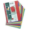 Image de Intercalaires touches neutres Exacompta - carte 225 g - A4 - 8 positions - coloris assortis