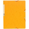 Image de Exacompta Chemise Nature Future A4 à fermeture élastique sans rabat, 250 feuilles, 240 x 320 mm, carte, jaune - Lot de 25