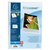 Image de Porte-vue Exacompta Kreacover A4 20 pochettes transparentes couverture personnalisable semi-rigide polypropylène recyclé transparent