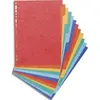 Image de Intercalaires touches neutres Exacompta - carte 225 g - maxi format A4+ 24 x 32 cm - 12 positions - coloris assortis