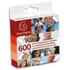 Image de Coins photos autocollants Exacompta - coloris cristal - boite distributrice de 600