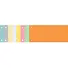 Image de Fiches intercalaires Exacompta, 105 x 240 mm - blanc - lot de 100