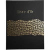 Image de EXACOMPTA Livre d'or 100 pages tranche or Aramy - Noir