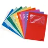 Image de Exacompta Chemises à fenêtre Forever®, A4, 80 feuilles, 120 g/m², en carte recyclé, couleurs assorties - Lot de 100