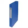 Image de Boîte de classement Exacompta Exabox - en carte lustrée 7/10e - dos 4 cm - bleu