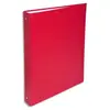 Image de Classeur 4 anneaux Exacompta - couverture rigide papier plastifié - dos 4 cm - A4 - rouge