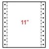 Image de Papier listing Exacompta 240 x 280 mm blanc - 2 plis autocopiants : 56+57g/m² - carton de 1000 feuilles