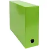 Image de Boîte de transfert Exacompta Iderama - carte lustrée pelliculée - dos 9,5 cm - 34 x 26 cm - vert