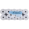 Image de Exacompta Bobine tickets de caisse 80 x 72 x 12 mm - Longueur 76M - 40808E - Rouleau Papier thermique 1 pli 48g sans Bisphénol A - Lot de 10