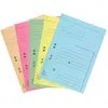 Image de Exacompta Chemises dossier 2 rabats préimprimée 200 feuilles A4 en carte - Couleurs assorties - Lot de 25