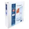 Image de Classeur à anneaux personnalisable 3 faces plastifié Exacompta Kreacover - 4 anneaux en D 60mm - A4 maxi - Dos 9 cm - Capacité 550 feuilles - blanc