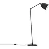 Image de Aluminor Lampadaire Mekano - Ampoule Led E27 - 12W - Bras articulé - Noir
