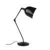 Image de Aluminor Lampe de bureau Mekano - Ampoule Led E27 - 12W - Bras articulé - Noir